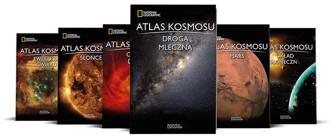Hachette - Atlas Kosmosu - Sześć tomów kolekcji